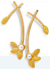 Tschetter Daisy Long Pearl Earrings