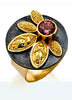 Tschetter-Daisy Pink Garnet Ring